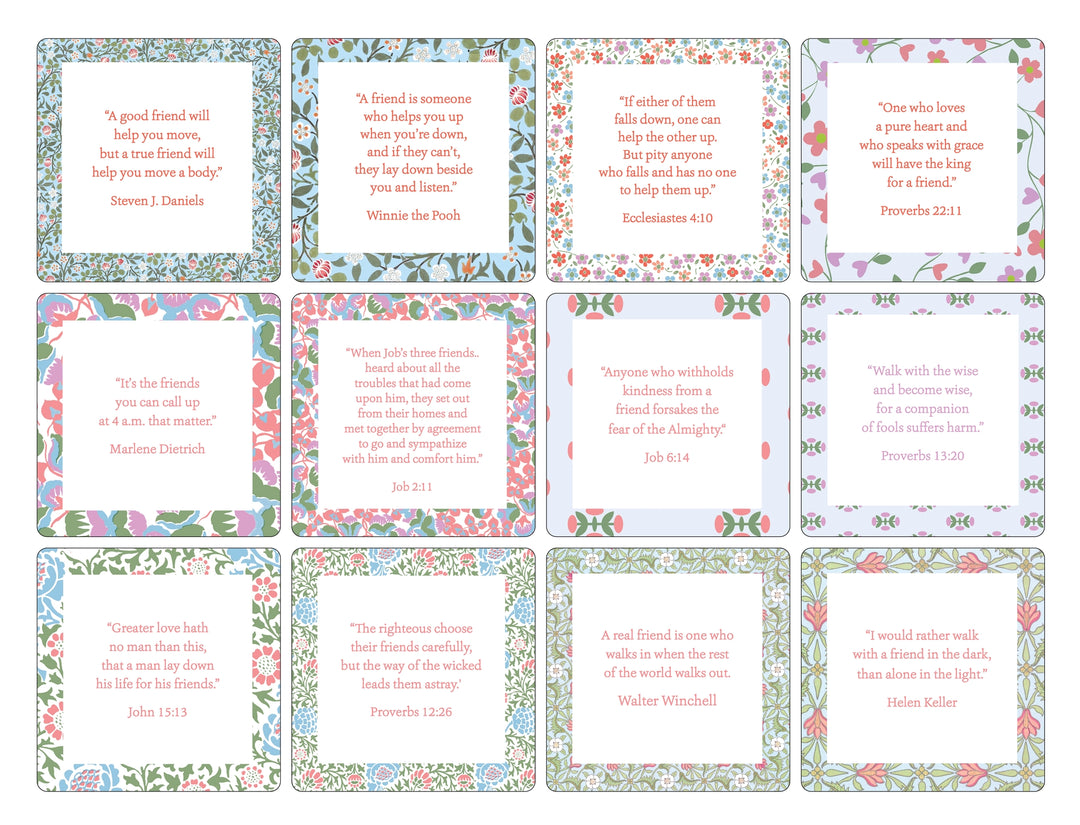 Large Verse Set- Friendship