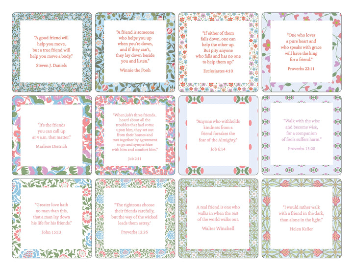 Large Verse Set- Friendship
