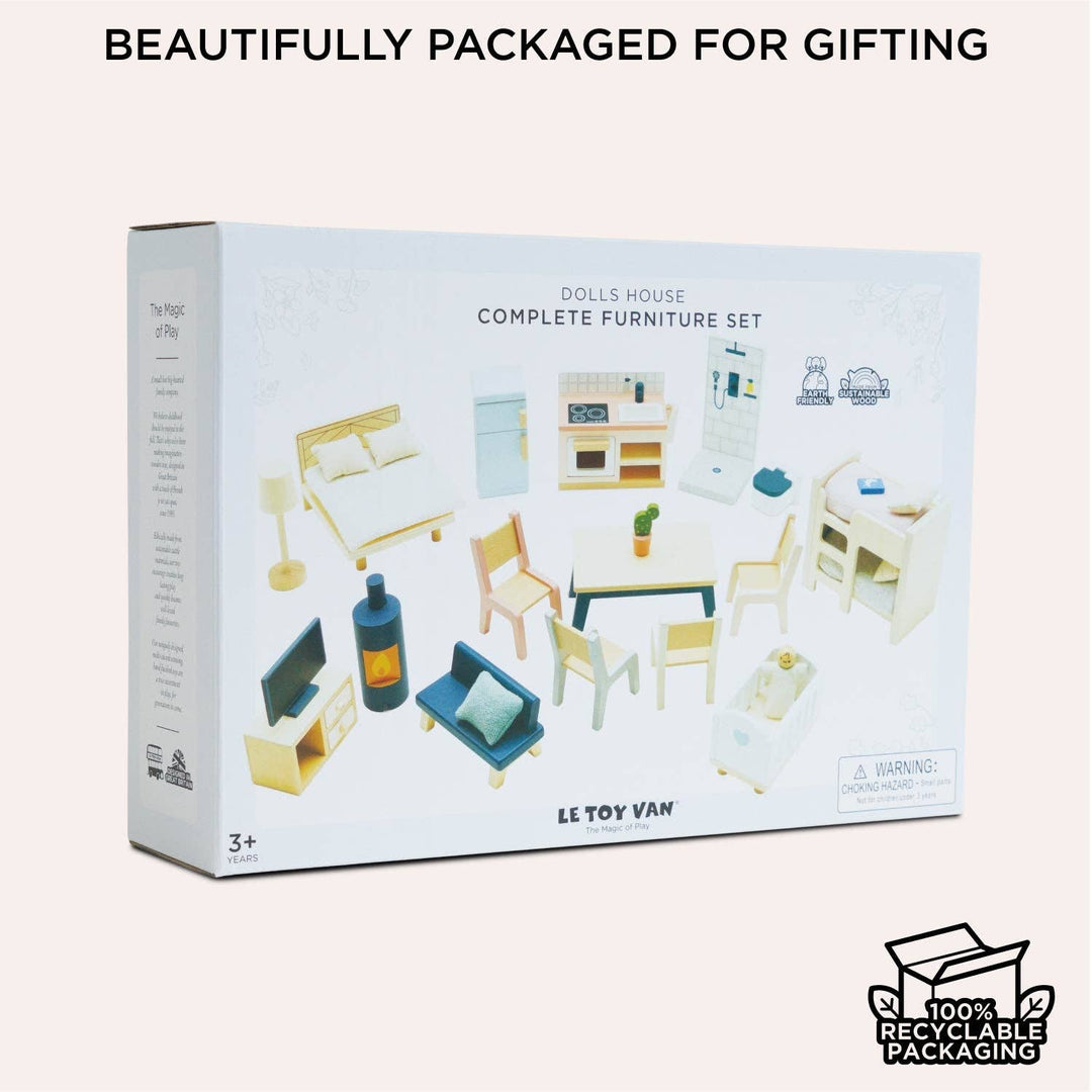 Complete Dolls House Furniture Set