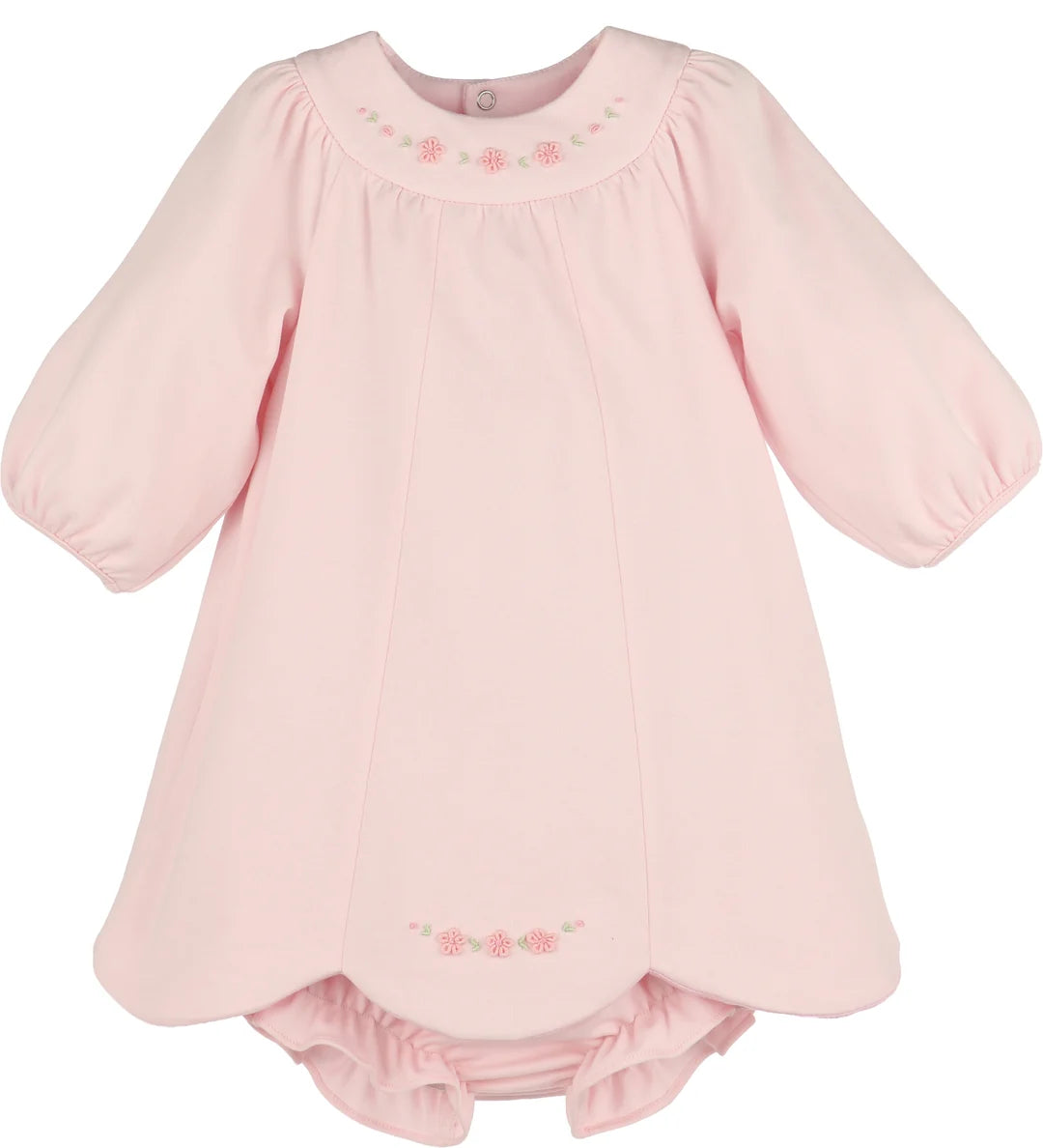 Warm Winter Home Waves Dress- Pink