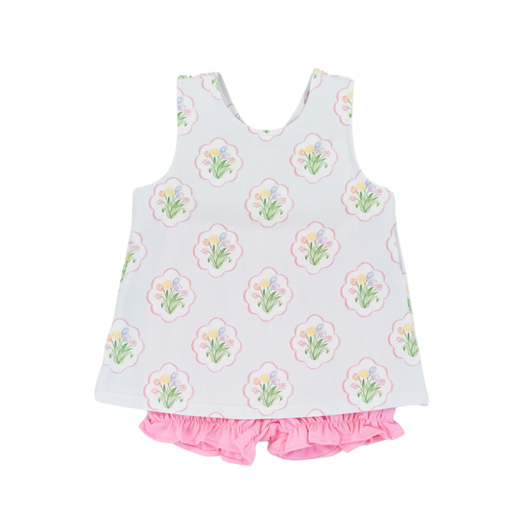 Santa Rosa Girls Short Set