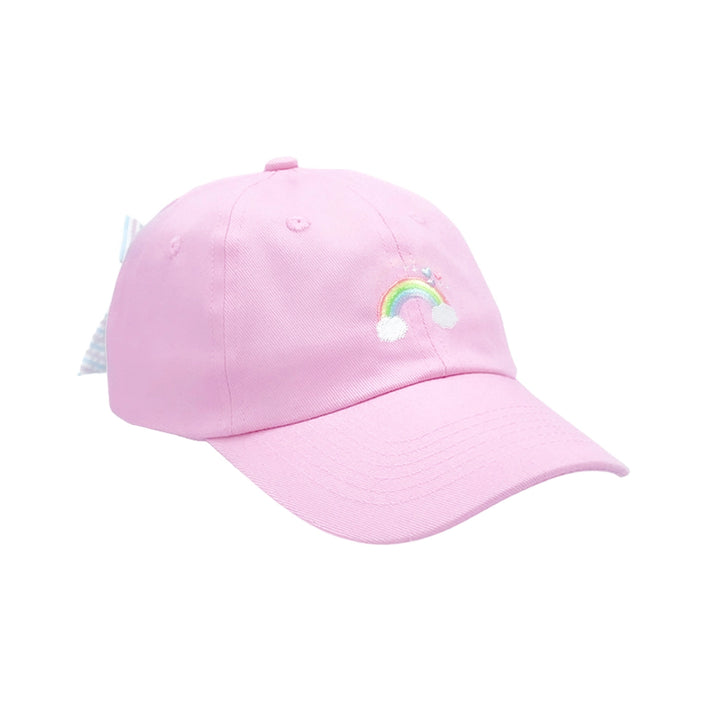 Kids Embroidered Hat- Rainbow Sparkle