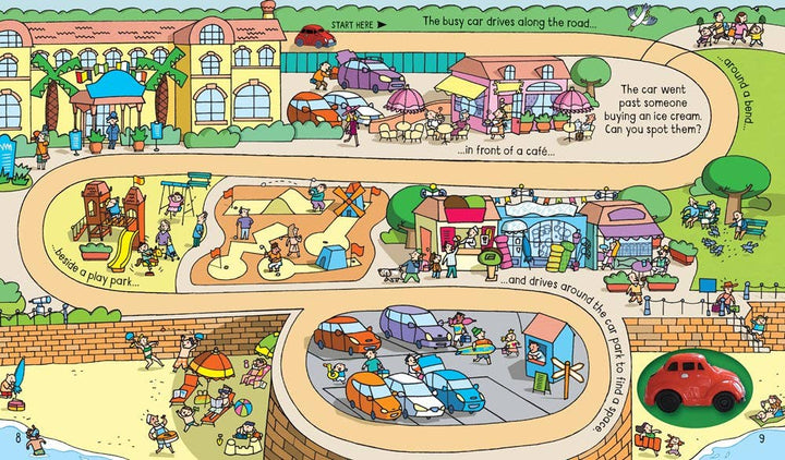 Wind-Up Busy Car : Usborne
