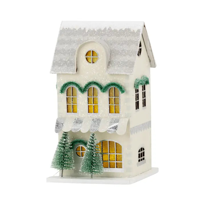 PRE ORDER Christmas Village House (Neutral)