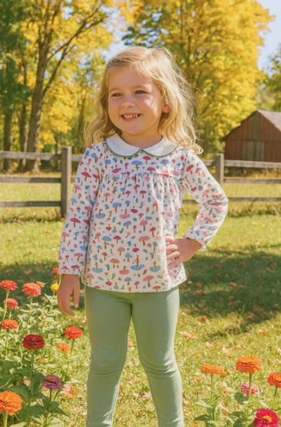 Fall Mushroom Legging Set