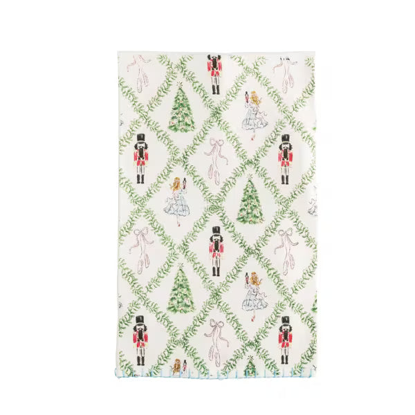 Lattice Nutcracker Towel