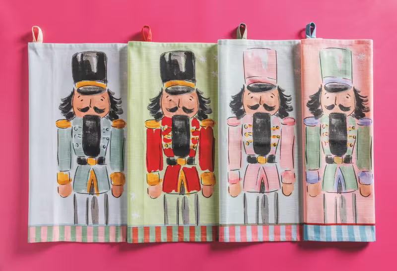 Nutcracker Towel- Mult Colors
