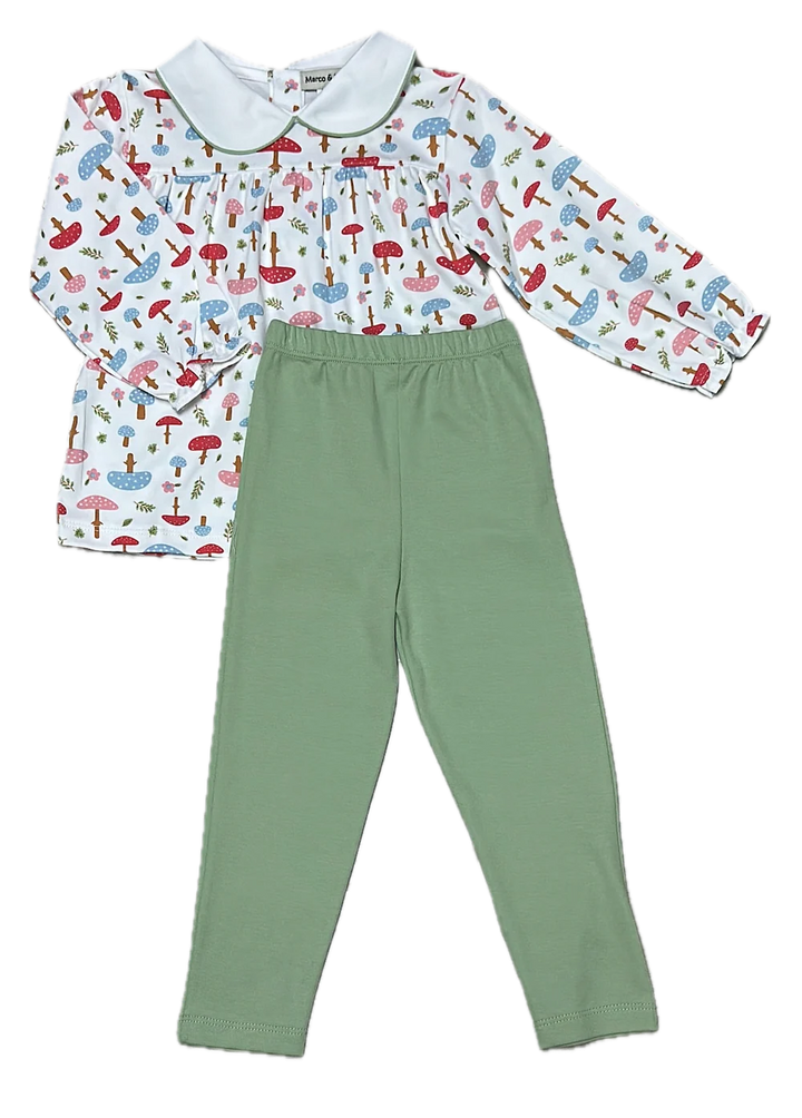 Fall Mushroom Legging Set