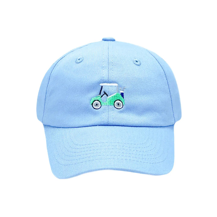 Kids Embroidered Hat- Golf Cart