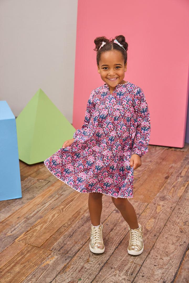 Postiano Dress- Foxcroft Winter Floral
