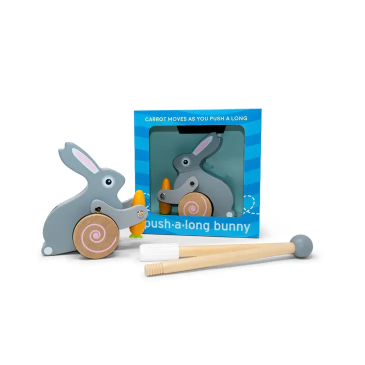 Bunny Roll-Along Push Toy