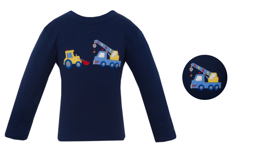 Applique Tee- Construction Zone