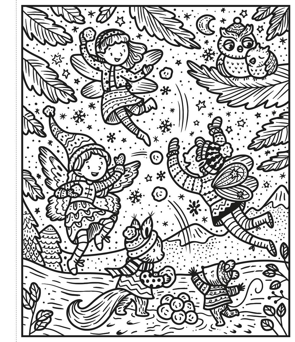 Winter Wonderland Magic Painting Book : Usborne