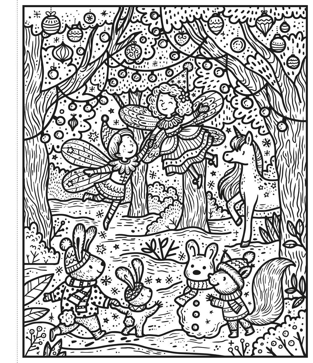 Winter Wonderland Magic Painting Book : Usborne
