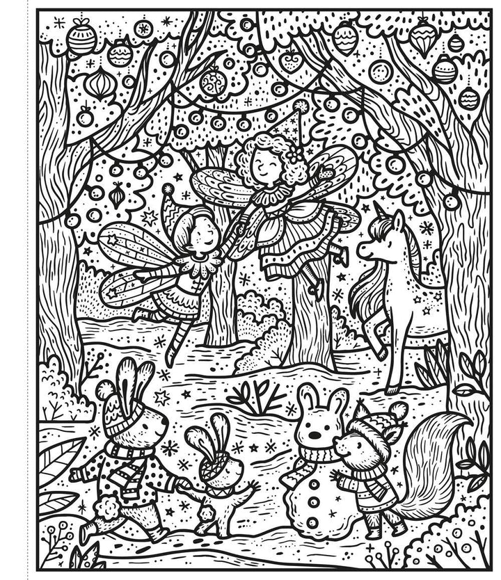 Winter Wonderland Magic Painting Book : Usborne