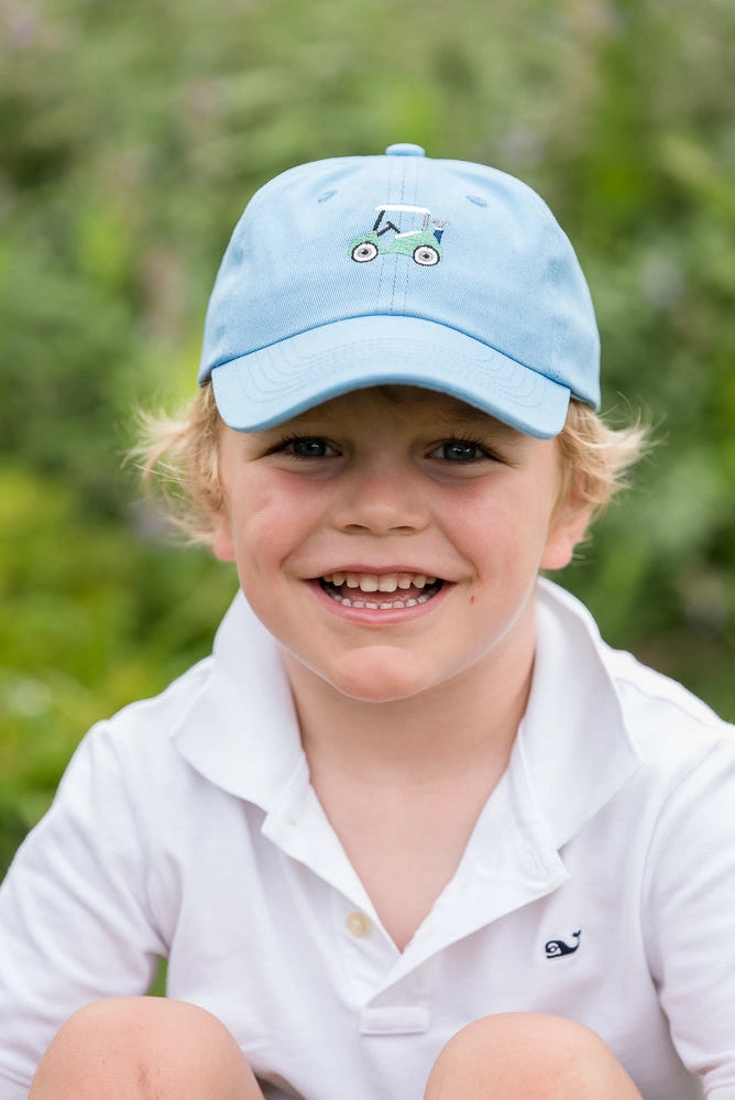 Kids Embroidered Hat- Golf Cart