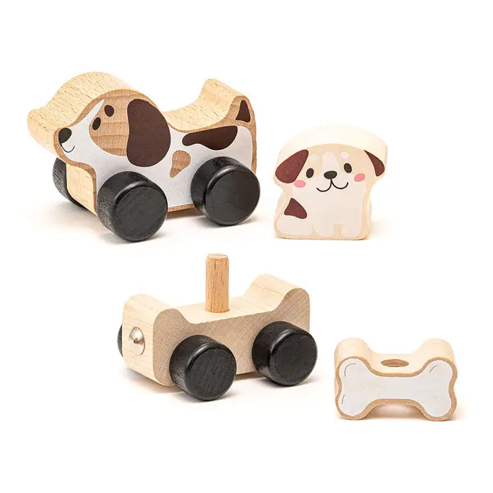 Wooden Toy Clever Puppies