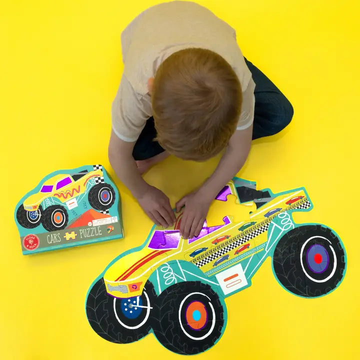 20pc Shaped Puzzle- Monster Truck