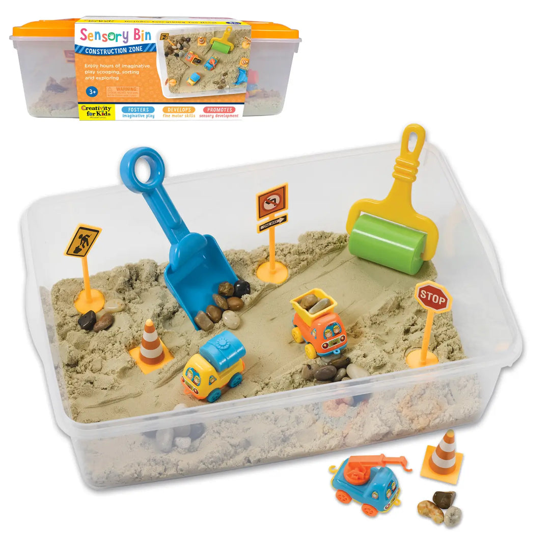 Sensory Bin- Construction