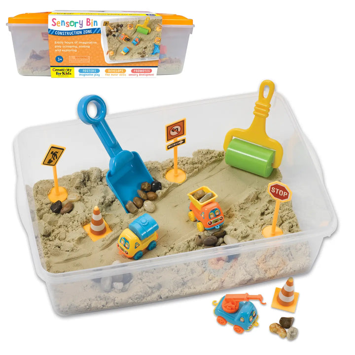 Sensory Bin- Construction