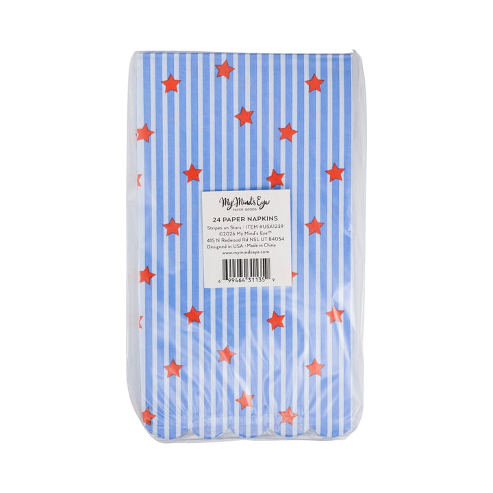 Stars and Stripes Guest Napkins