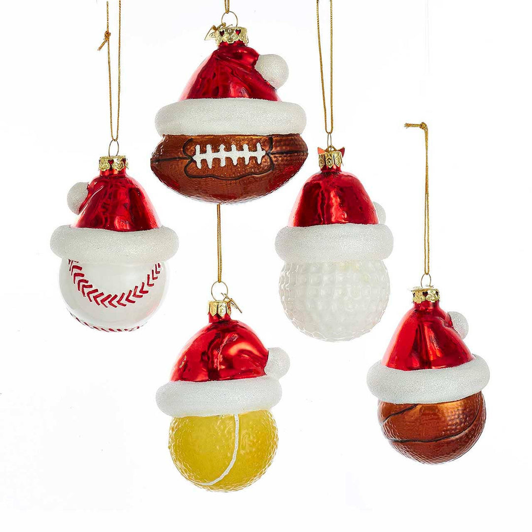 3" Santa Hat Sport Ornament