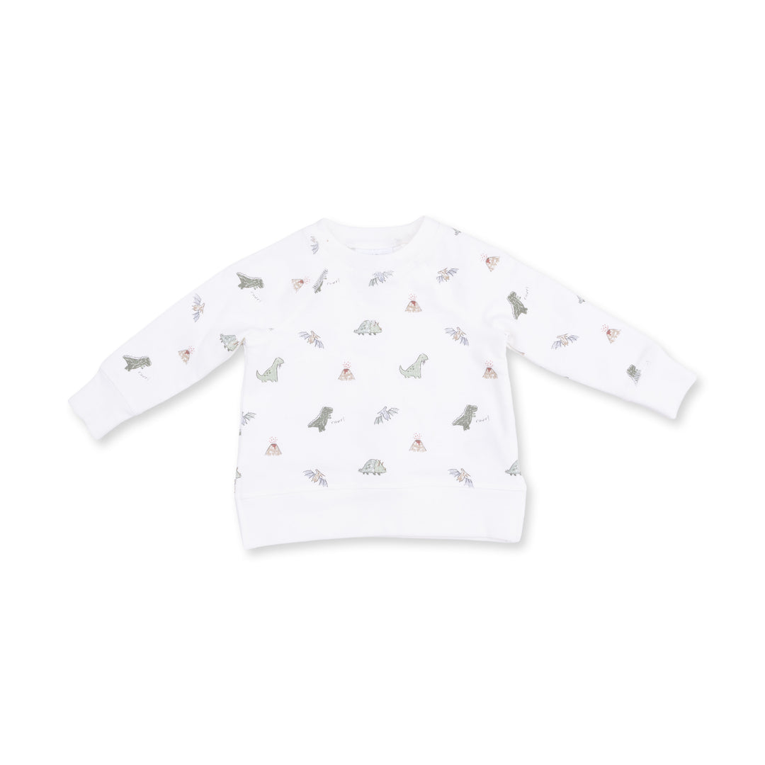 Raglan Sweatshirt- Dino French Terry