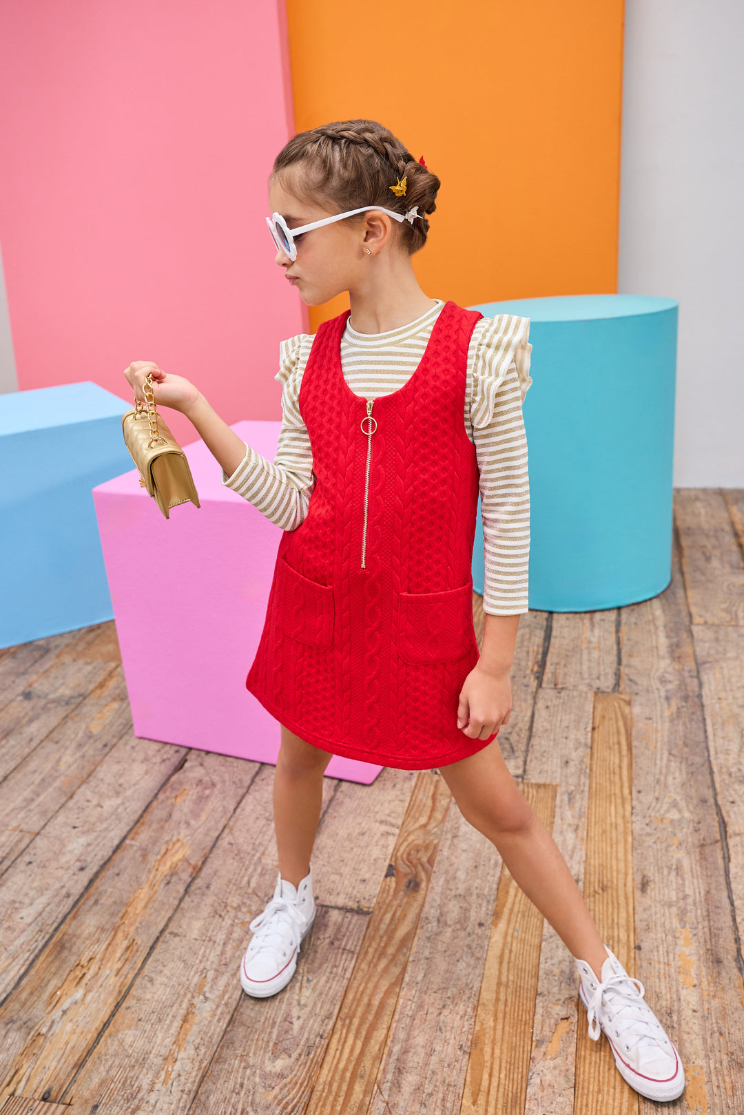 Retro Jumper- Cherry