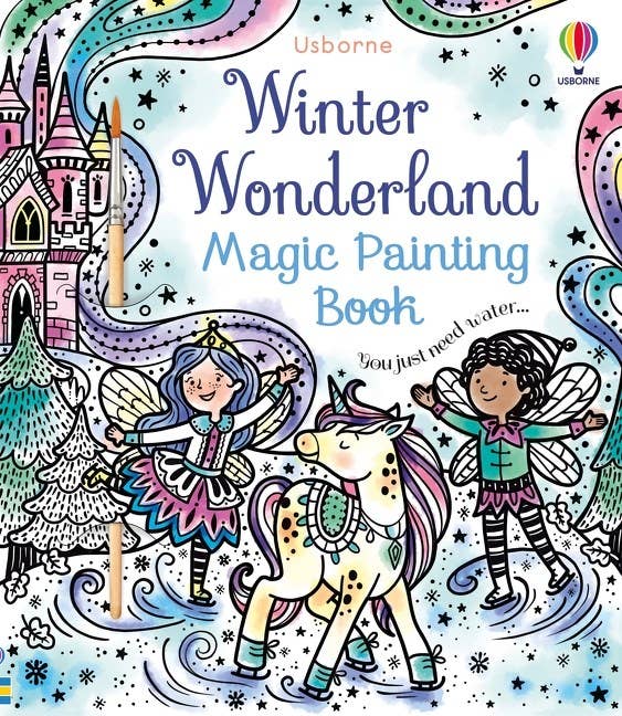 Winter Wonderland Magic Painting Book : Usborne