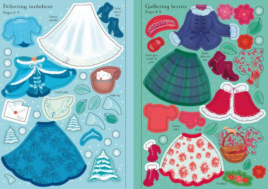 Little Sticker Dolly Dressing Snow Princess : Usborne – The Orange Iris