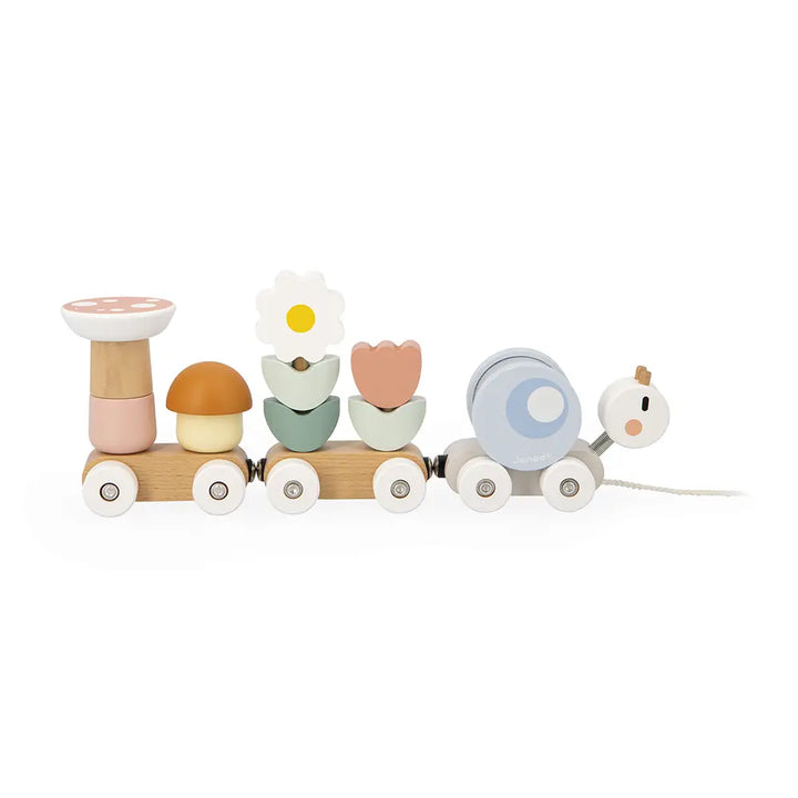 Sweet Cocoon Snail Pull-Along Stacker