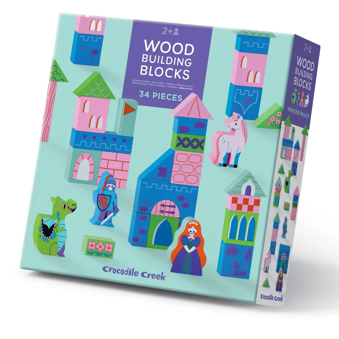 Build and Play Wood Blocks- Princess
