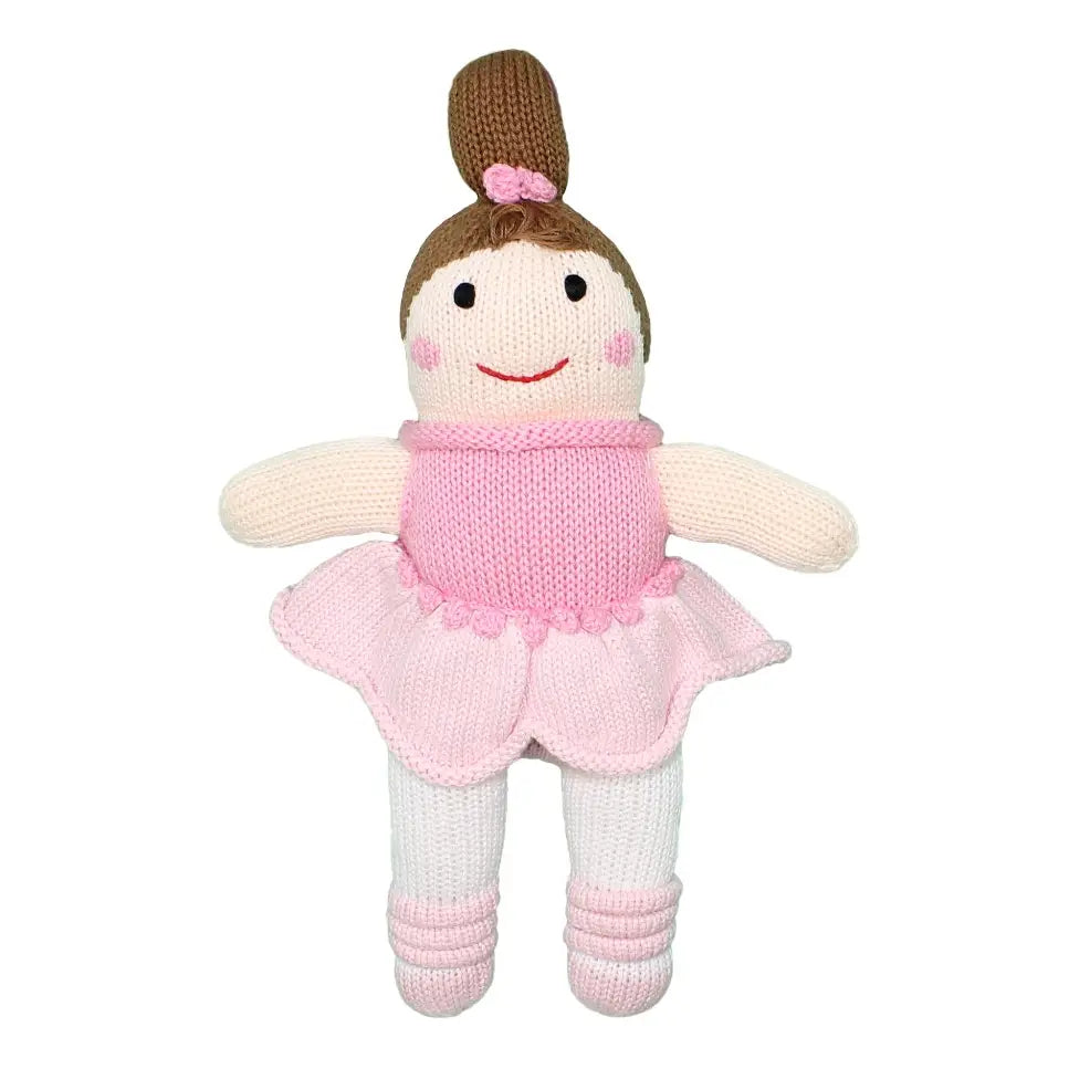 Bella the Ballerina Knit Rattle