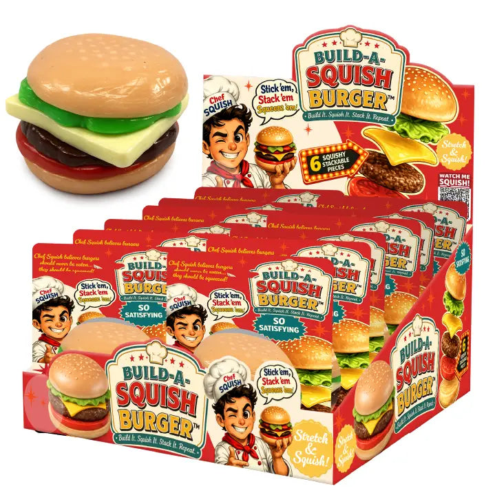 Build A Burger Squishy