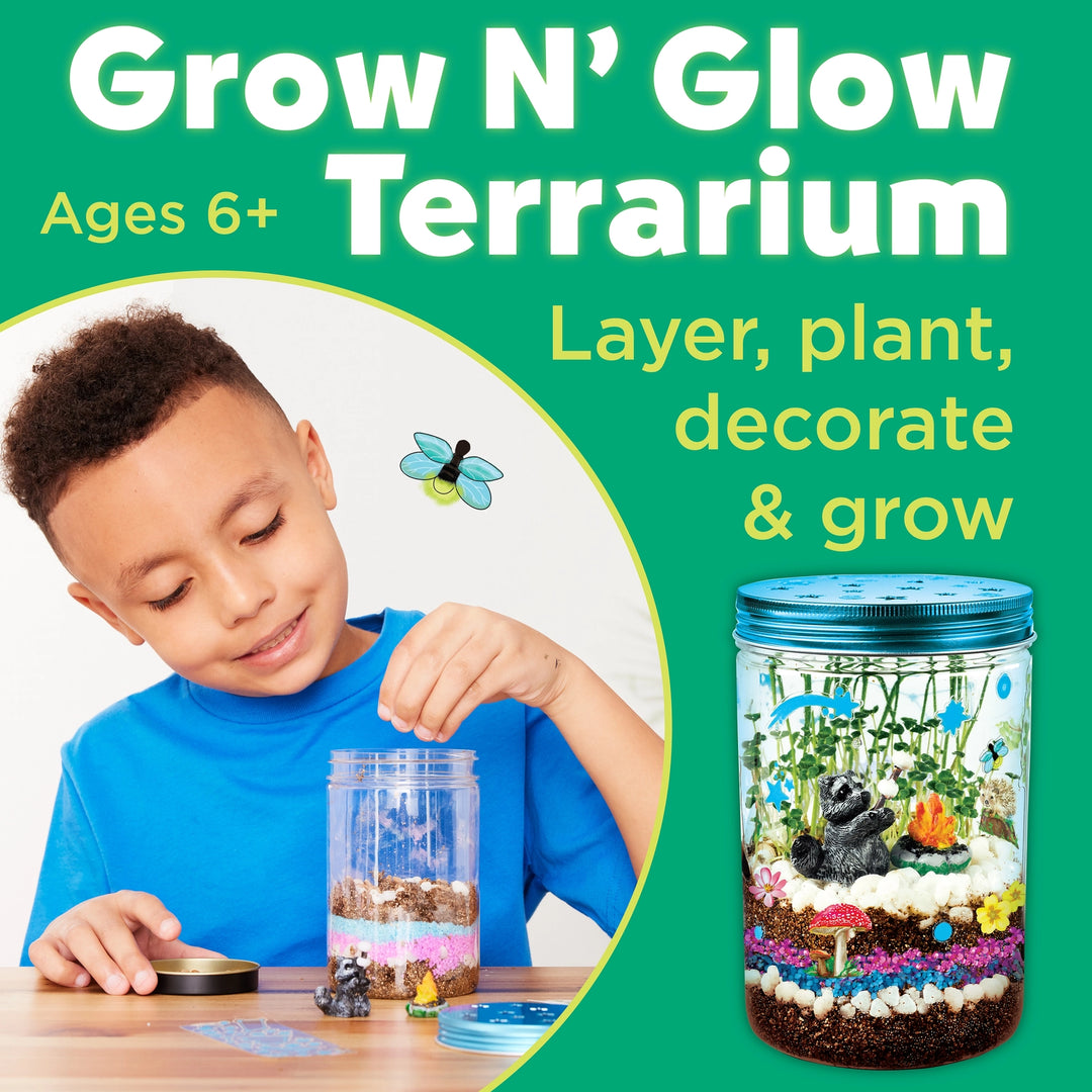 Grow N' Glow Terrarium DIY Craft Ki