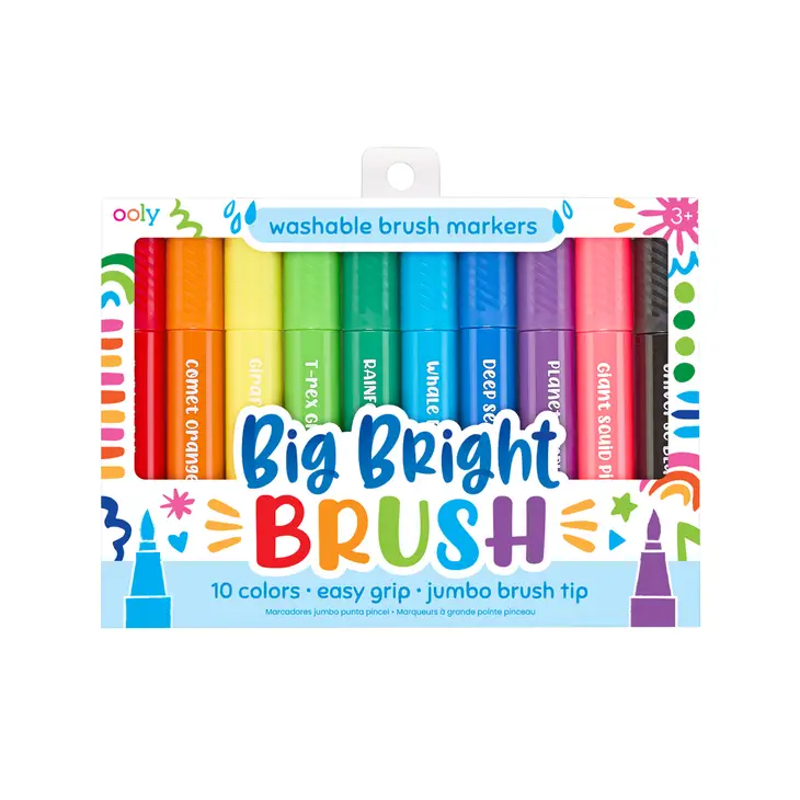 Bright Brush Markers