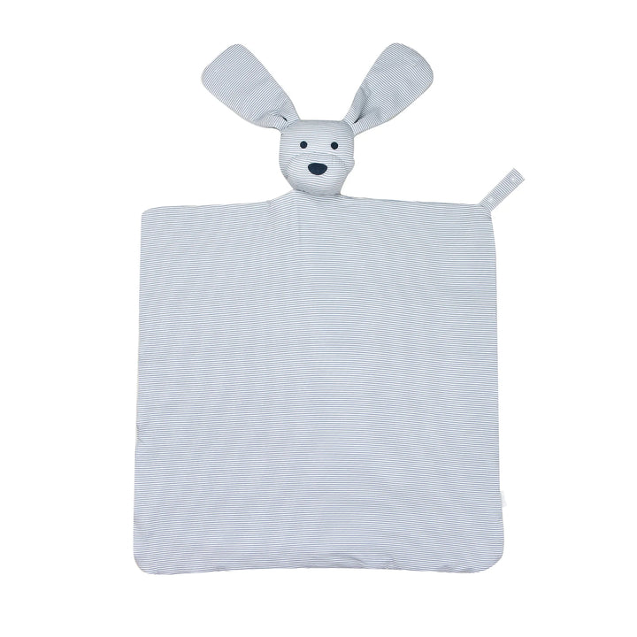 Mini Stripe Dog Lovey- Blue