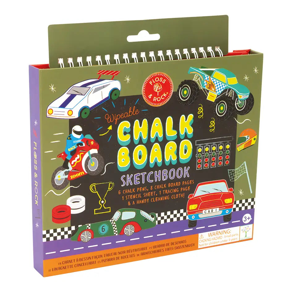 Cars Chalkboard Sketchbook