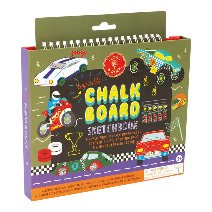 Cars Chalkboard Sketchbook
