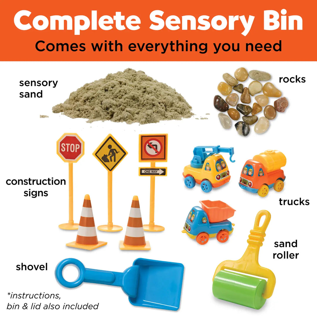 Sensory Bin- Construction