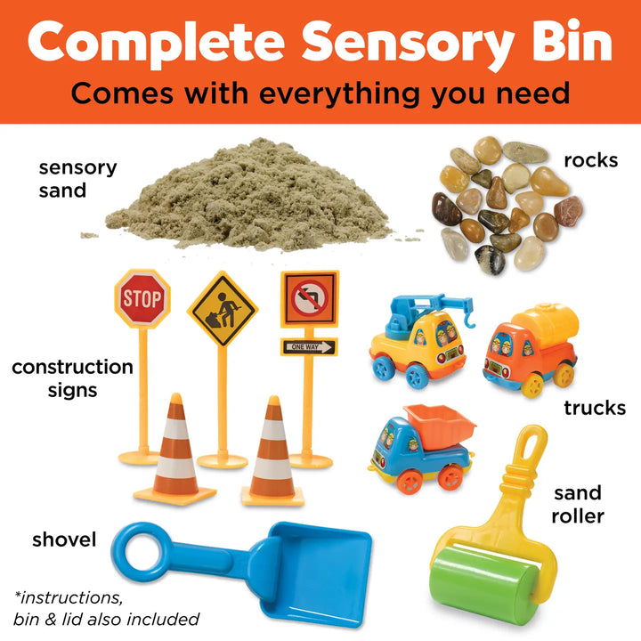 Sensory Bin- Construction