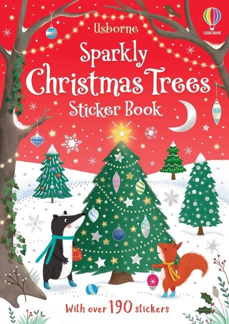 Sparkly Christmas Trees : Usborne