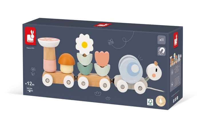 Sweet Cocoon Snail Pull-Along Stacker