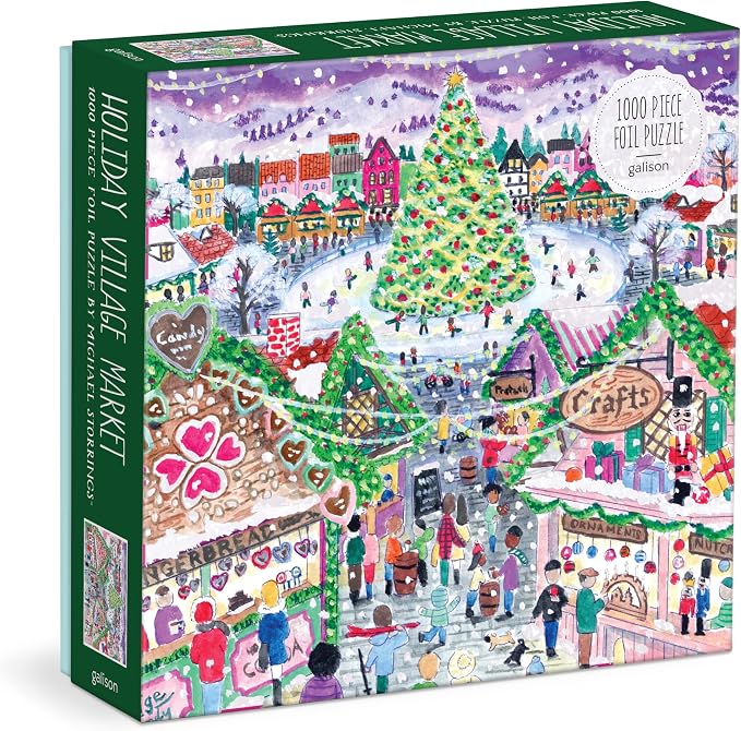 Holiday Village Market Foil Puzzle