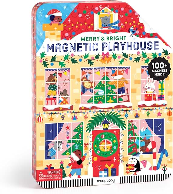 Merry and Bright Magnetic Playhouse