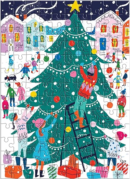 130pc Ornament Puzzle- 2 Styles