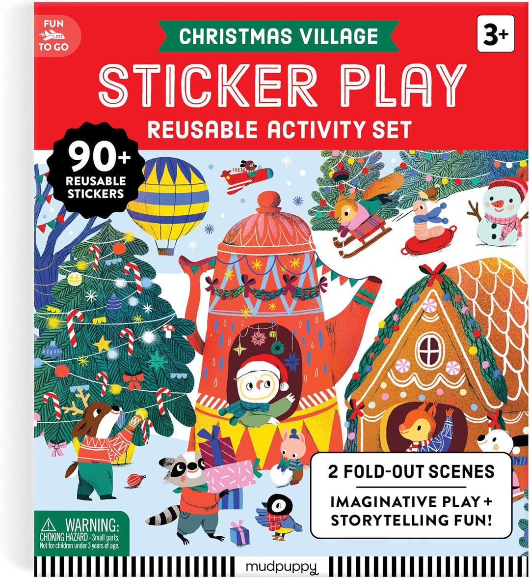 Sticker Play: Christmas Village