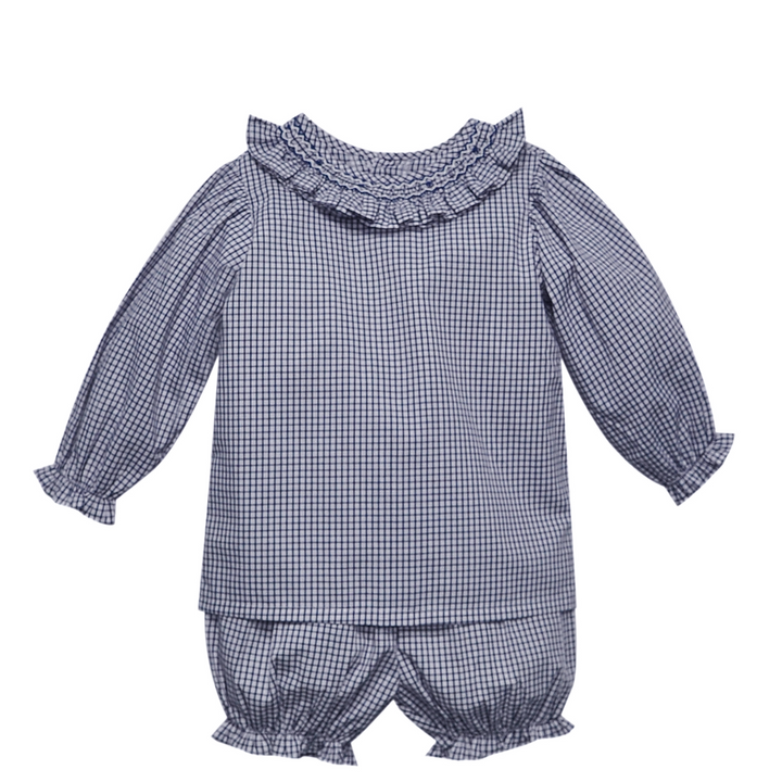 Navy Emma Rae Bloomer Set