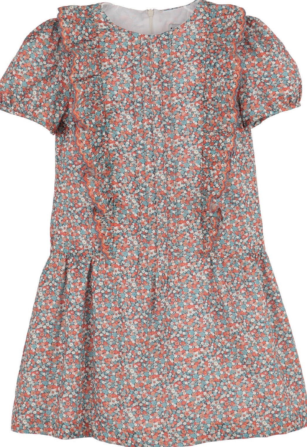 Floral Vintage A-Line Dress
