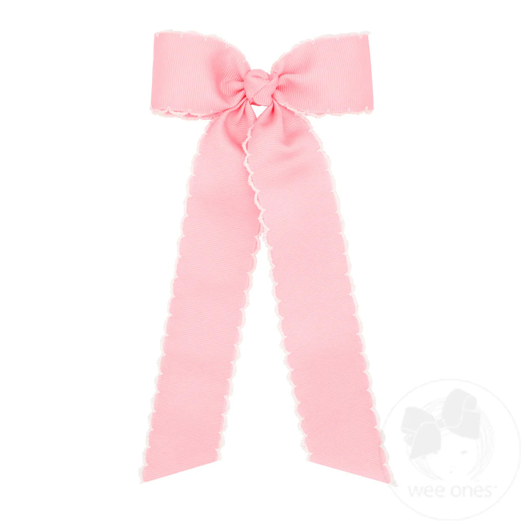 Medium Moonstitch Tails Hairbow- MULT colors